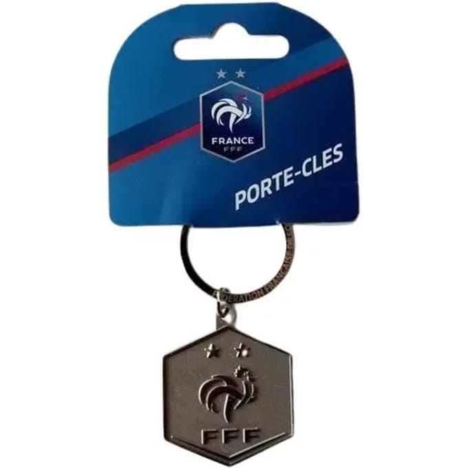 Sleutelhanger Am Ball Com logo FFF métal