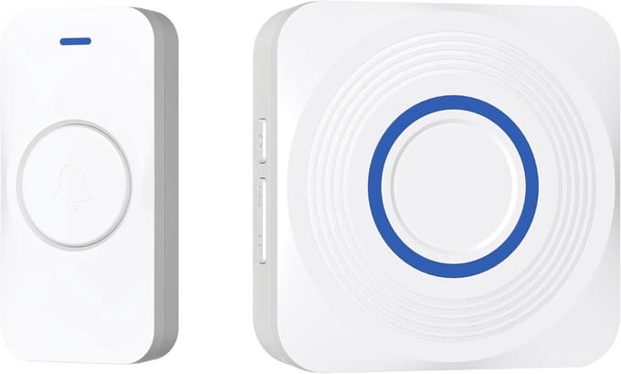 Slimme WiFi Deurbel met Smartphone Melding en Groot Bereik