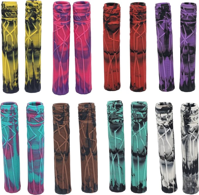 Zipit Almighty Grips 180mm Double Color Stuntstep Handvatten