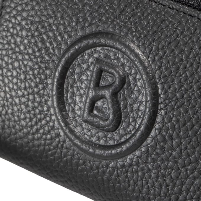 Bogner Leren Portemonnee Bozen Norah Purse Black Zwart
