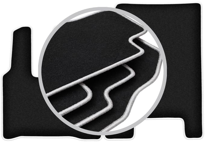 CARLUX-SILVER automatten voor: Mercedes Actross MP4 truck (2011-)