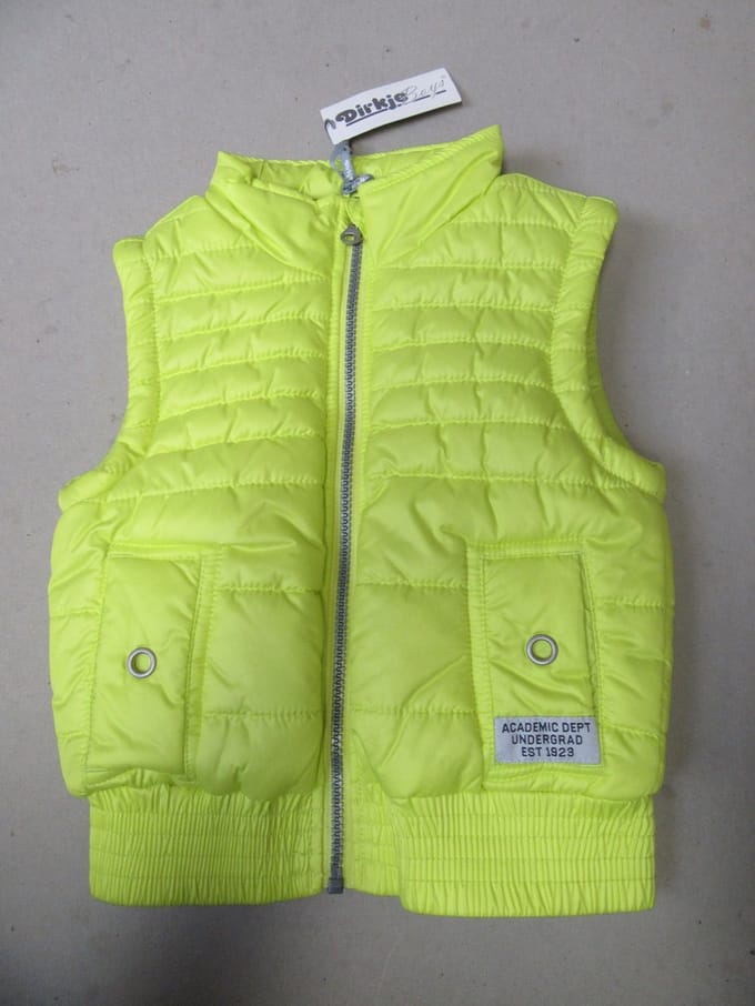 Dirkje - Bodywarmer - Geel - 4jaar 104