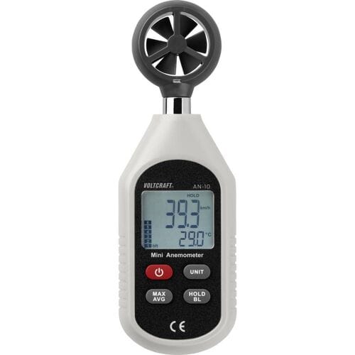 VOLTCRAFT AN-10 Windmeter 0.3 tot 30 m/s Magnetisch schoepenrad