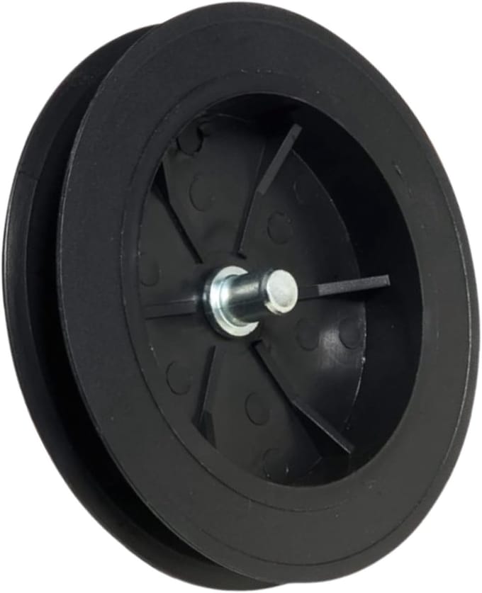 Roller Shutter Disc - Axle Pulley - Window Repair - Galvanized Steel Shaft - 140x40 mm