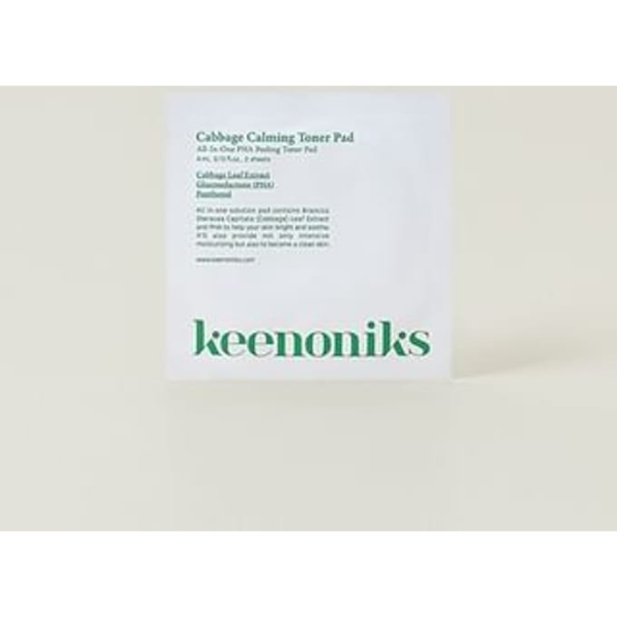 keenoniks - Cabbage Calming Toner Pad Pouch 2 sheets
