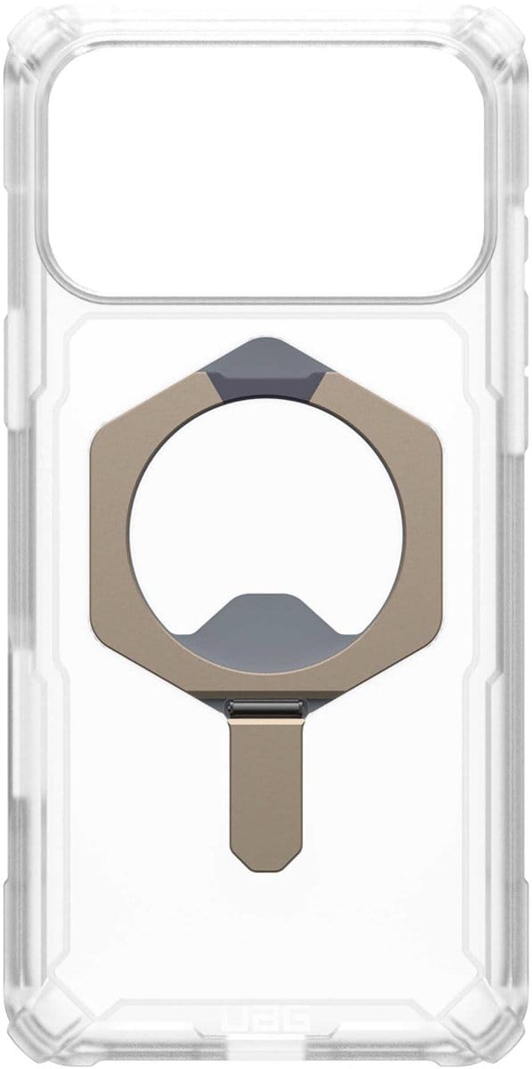 UAG Plasma XTE Backcover geschikt voor MagSafe geschikt voor iPhone 17 Pro Max - Clear Titanium