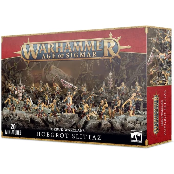 Figurine Games Workshop Warhammer AoS - Orruk Warclans Égorgeurs Hobgrots