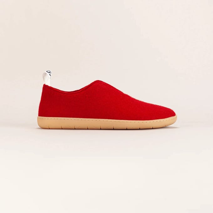 Bill Ringa | Ease Mono | pantoffels heren / wollen sloffen - maat 41