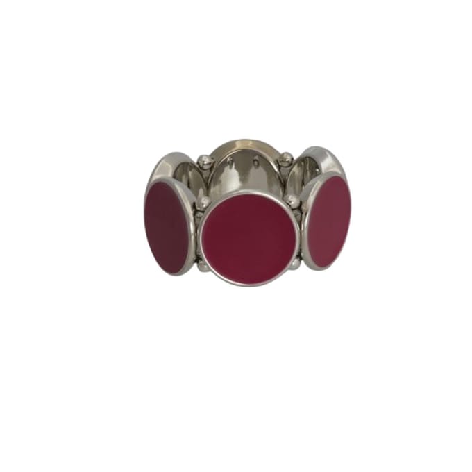 Behave - rekarmband gekleurd - bordeaux accenten - trendy statement