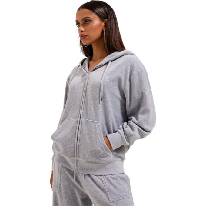 Juicy Couture Halan Oversized Hoodie GRIJS - Maat M