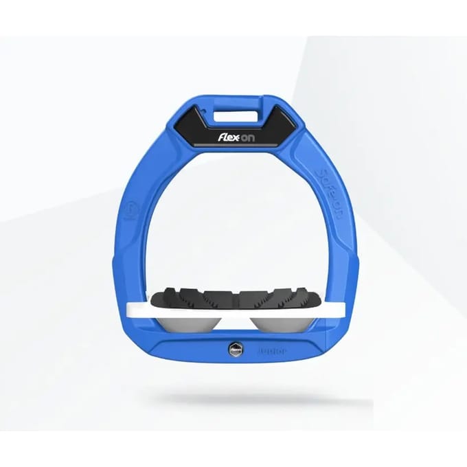 Kinderen Veiligheidsbeugels Schuin Grip Blauw/Wit/Grijs Flex-On Safe-On