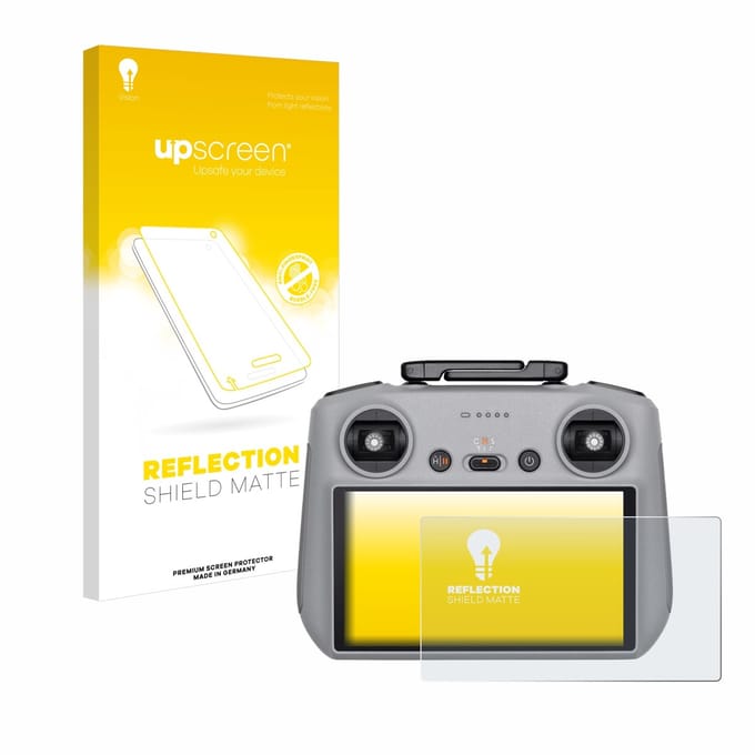 upscreen - Screenprotector voor DJI RC 2 - Folie Beschermfolie anti glare matte