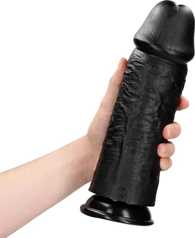LustyToys ® Realistische Dildo Extra Thick 25 cm Black
