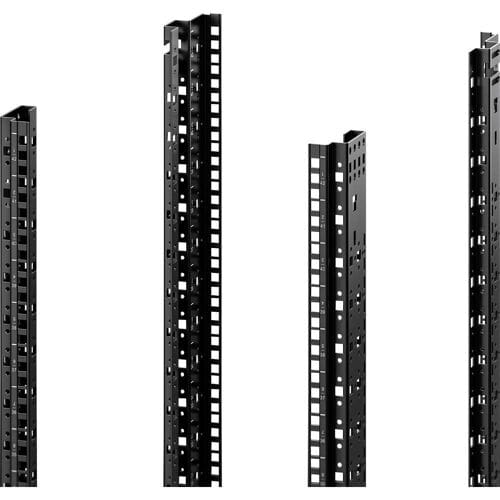 Rittal 5302101 19 inch Rails voor patchkast Zwart