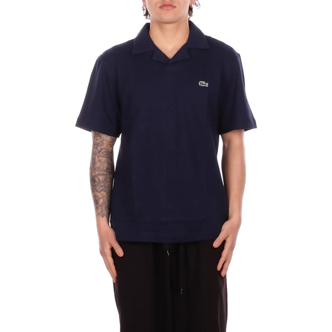 Lacoste T-shirts en Blue Polo