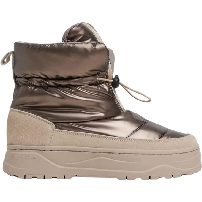 Pepe Jeans Kore Metallic Booties Goud EU 40 Vrouw