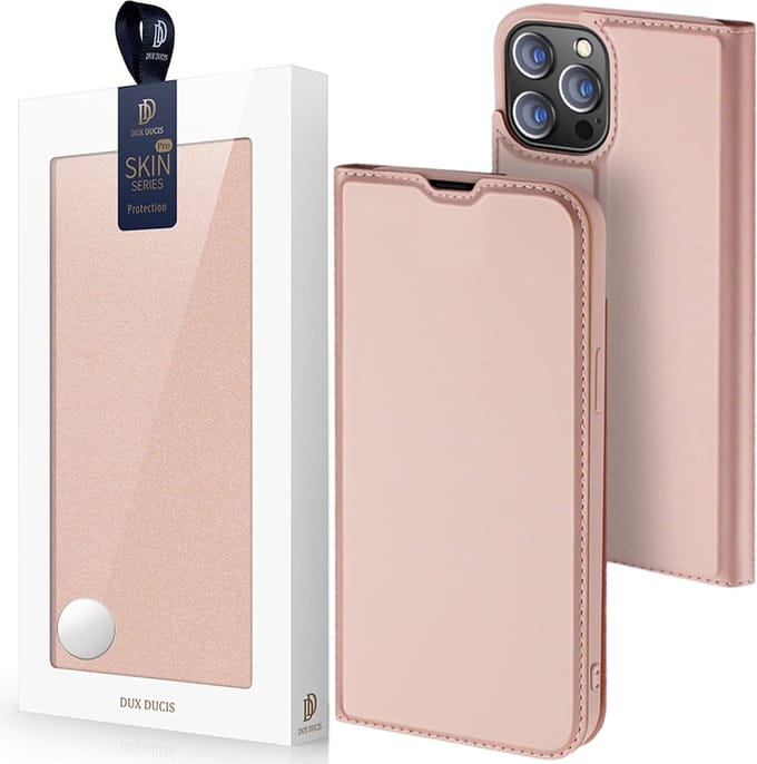 Dux Ducis Skin Pro Holster Case Flip Cover iPhone 13 Pro Max Pink