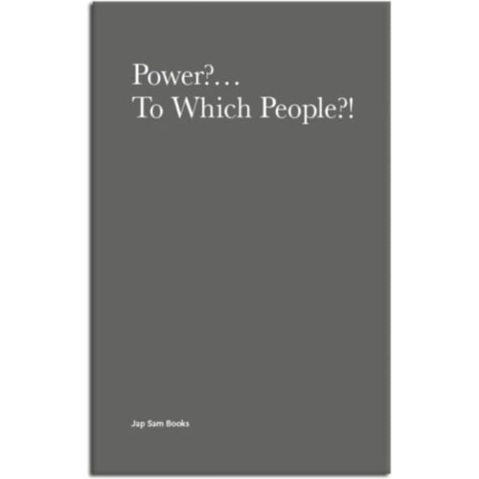 Power?... To Which People?! - J. Staal