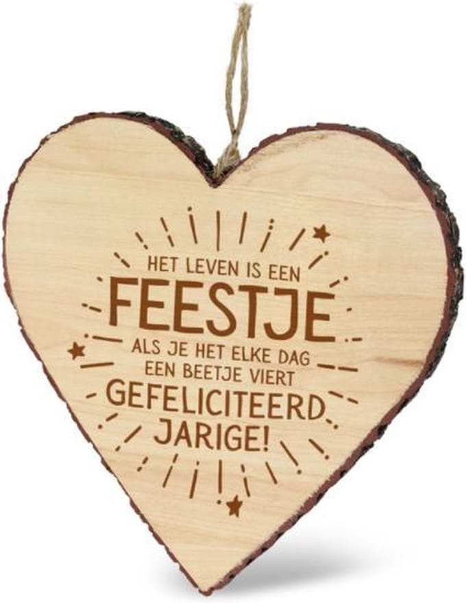 Mijn Hart - Decoratief Hart - Gefeliciteerd