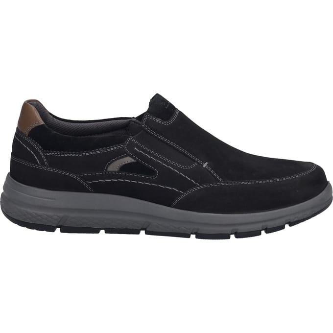JOSEF SEIBEL Heren Slipper Giuseppe 09 in zwart