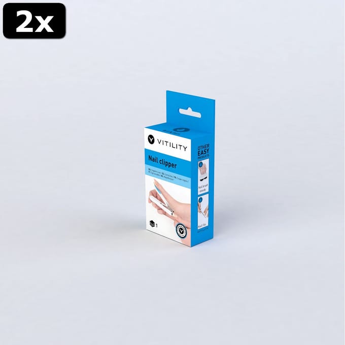 2x Vitility Nagelknipper