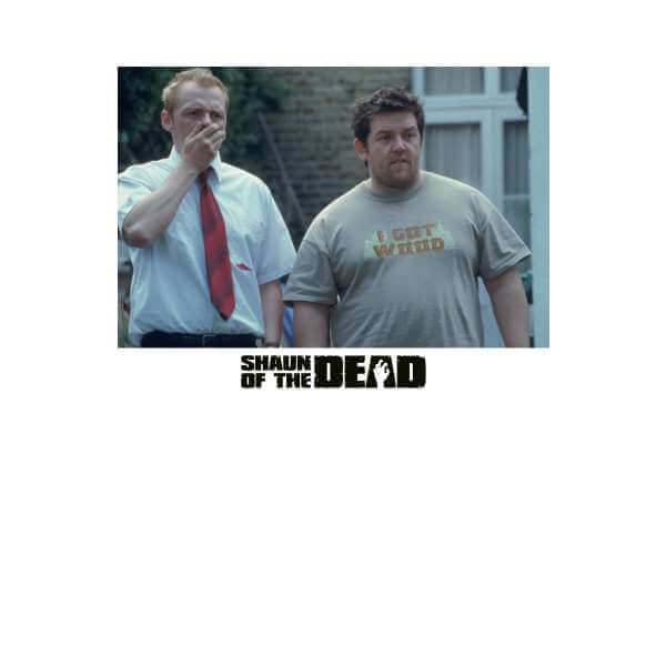 Shaun of the Dead I Think We Should Go Back Inside Hoodie - White - XL
