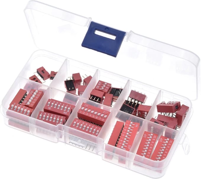 45 Pcs Dip-schakelaar Kit