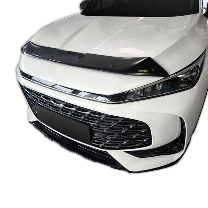 SCOUTT | Motorkap Deflector Bescherming Voor MG HS Vanaf 2024, Aerodynamisch, Eenvoudige Montage, Geen boren nodig