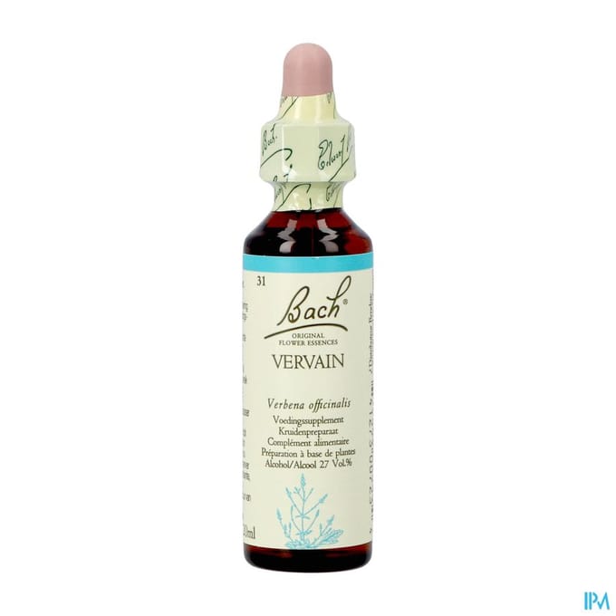 Bach Vervain Remedy - 20 ml - Voedingssupplement