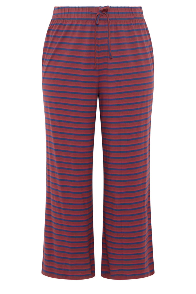 Limited Collection Oodblauwe Gestreepte Broek Size 48