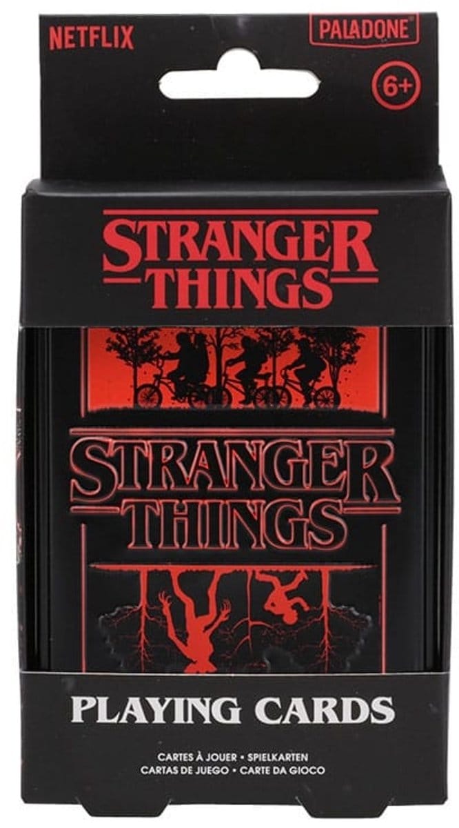 Paladone Stranger Things 5 Playing Cards in a Tin