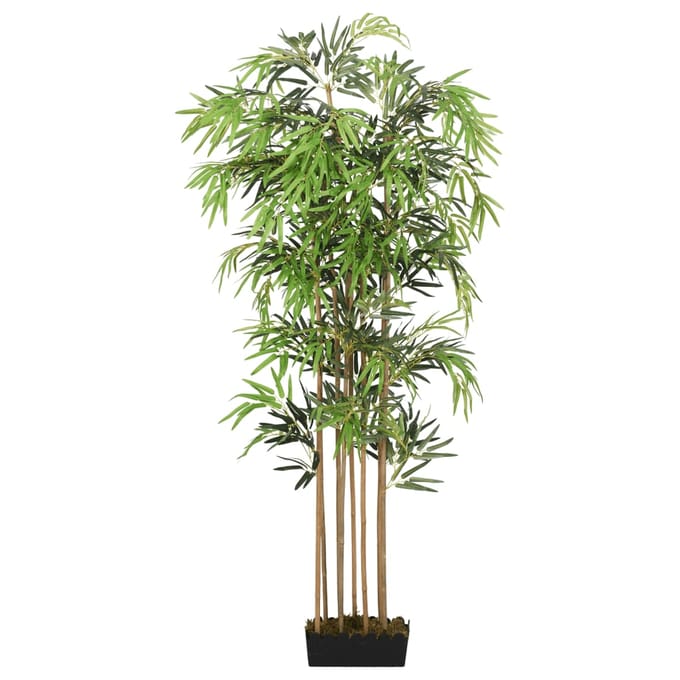 vidaXL - Kunstplant - bamboe - 1095 - bladeren - 150 - cm - groen
