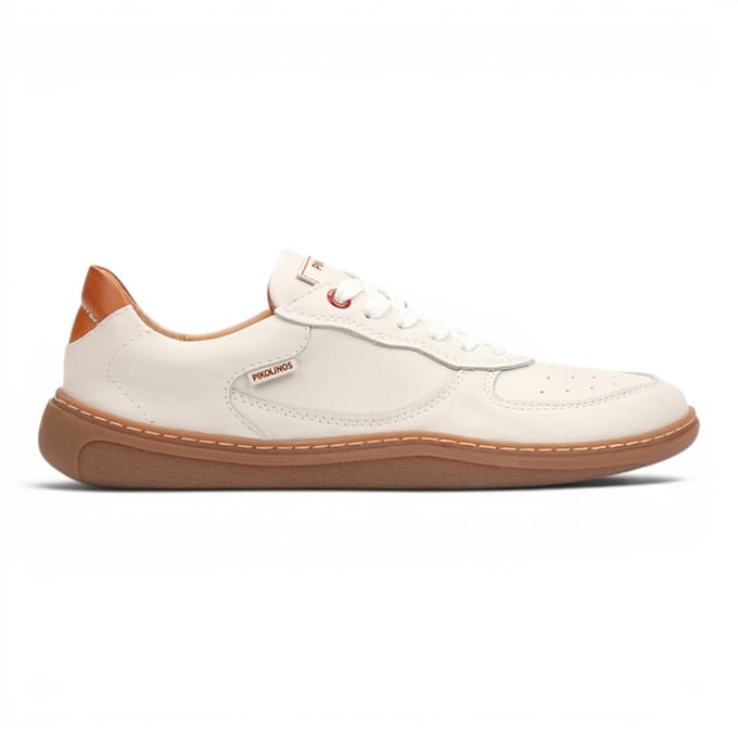Pikolinos Witte Leren Sneakers Trainer Blootvoetenschoenen - Aranjuez