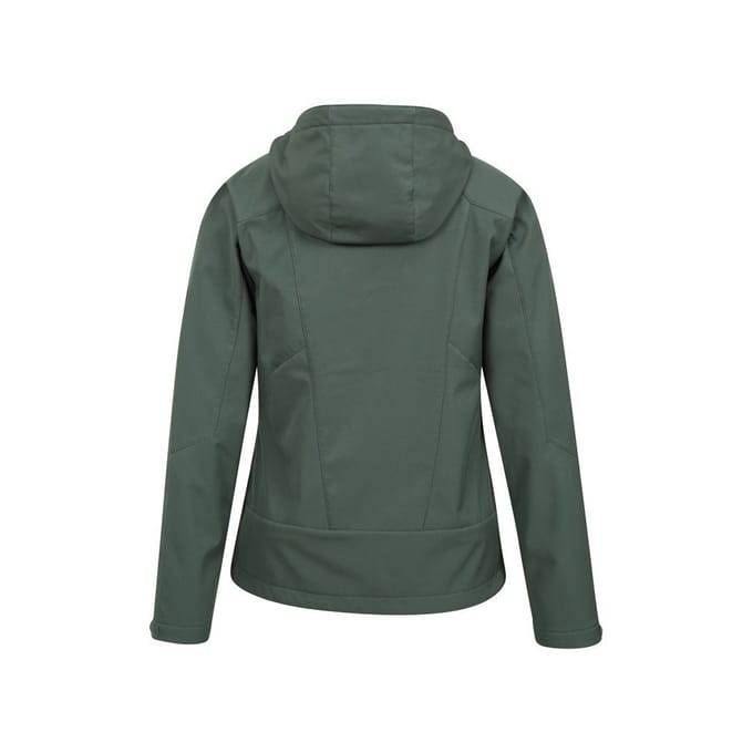 Mountain Warehouse Dames/Dames Helsinki Gerecycleerd Soft Shell Jasje (Khaki)