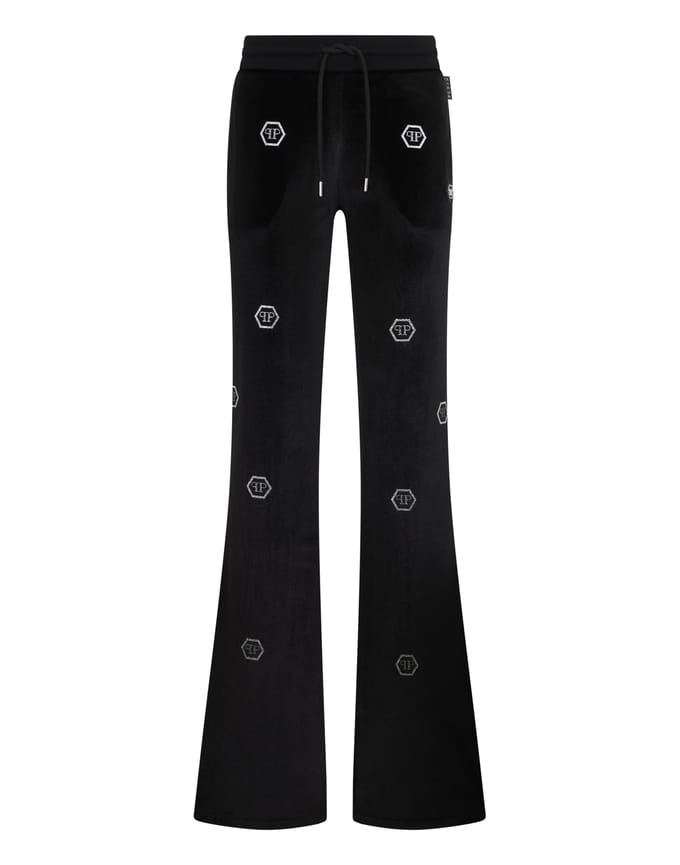 Chenille Jogging Pants Mini Monogram Strass Monogram Strass