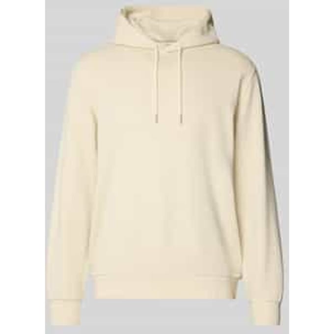 hoodie regular fit van puur katoen