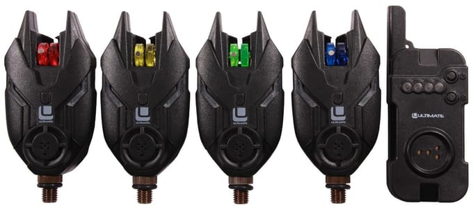 Ultimate E-tension Bite Alarm Beetmelder Set 4+1 - Beetmelder