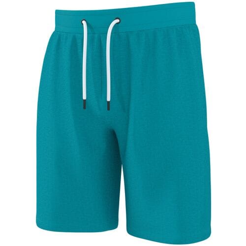 ESMARA MEN Heren sweatshorts - met structuur (Blauw, L)