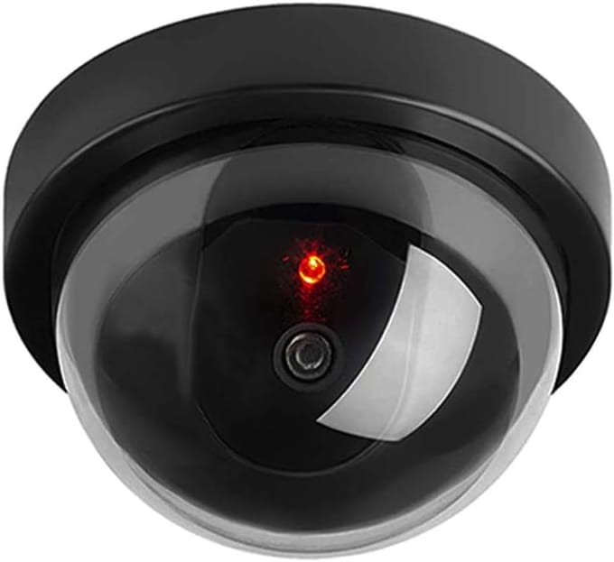 Nep Camera - Oog in Oog - Diefstal Preventie - Knipperende LED - 1 Watt - Zwart