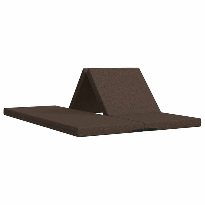 vidaXL - Vouwbare - Sofa - Bed - 70 - x - 67 - x - 48 - cm - Taupe