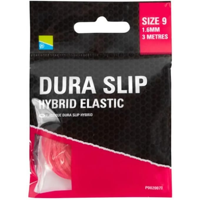 Preston Dura Slip Hybrid Elastic | 3m Maat 9 - 1.6mm