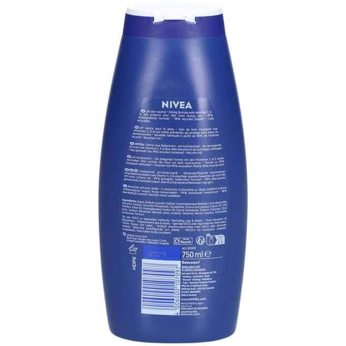 Nivea - Douchegel - Creme Care - 750ml