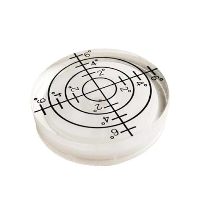 32*7 MM Mini Draagbare Waterpas Helling Meetinstrument Gereedschap Graden Gemarkeerde Plastic Horizontale Kraal