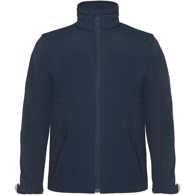 Softshell hoodie voor kinderen B&C
