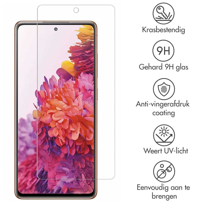 Accezz Screen Protector - Geschikt voor Samsung Galaxy S20 FE - Gehard Glas Screenprotector