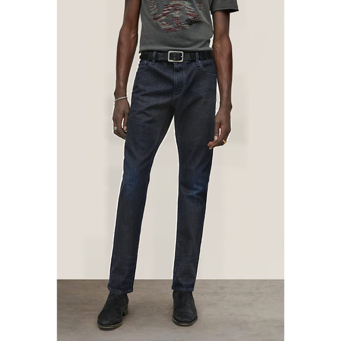 John Varvatos J701 - Regular Fit - Elli Blue Größe: W30 | Slim Jeans Outlet | Herren | Blau