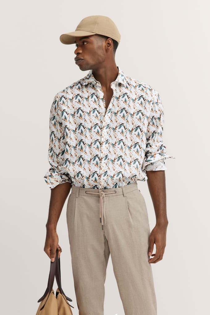 Bugatti Herren Shirt met print