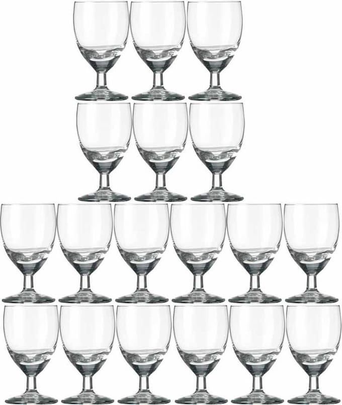 Royal Leerdam Likeur/borrelglazen Gilde - 18x stuks - transparant - 60 ml