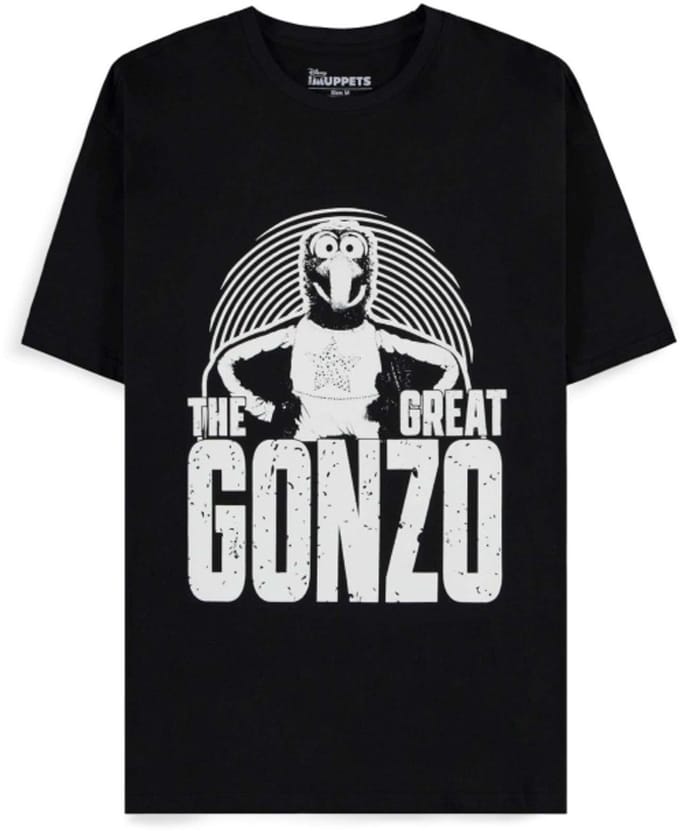 The Muppets - The Great Gonzo Heren Tshirt - S - Zwart