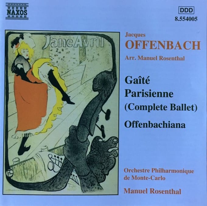 Orchestre Philharmonique De Monte-Carlo - Gaite Parisienne | Offenbachiana (CD)